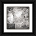 thumbnail image 1 of Warrick, Cheryl 26x26 Black Ornate Wood Framed with Double Matting Museum Art Print Titled - Under the Tree Square I BW, 1 of 4