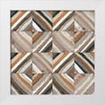 thumbnail image 1 of Warrick, Cheryl 26x26 White Modern Wood Framed Museum Art Print Titled - The Center II Abstract Warm, 1 of 4