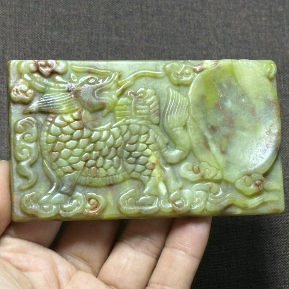 Warring States Old Objects Han Dynasty Antique Jade Xiuyu Imitation Antique Jade