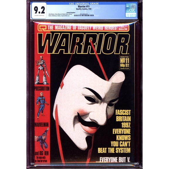 Warrior #11 - CGC 9.2 Comic Book