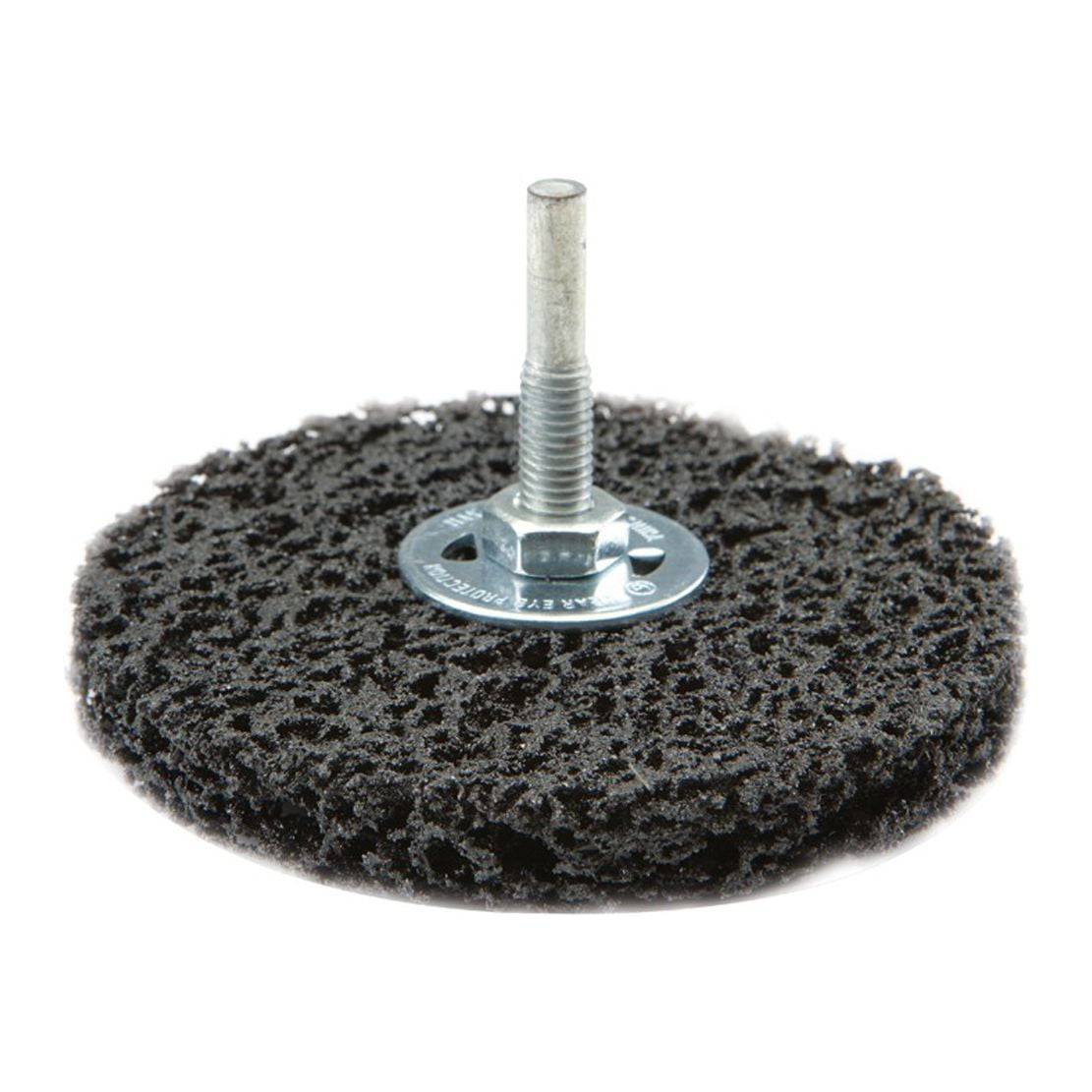 WarriorÂ® 4 in. Shaft Mounted Polycarbide Abrasive Wheel Silicon