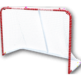 Warrior 72" Metal Street Hockey Net with 1.5" Tubing and Push Button
