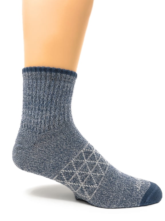 Warrior Alpaca All-Purpose Everyday Socks - All-Season Light Weight - Tab Anklet 