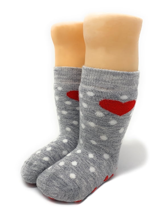 Warrior Alpaca Sock - Lil Sweetheart Socks For Children - Non-Skid - Extra Thick