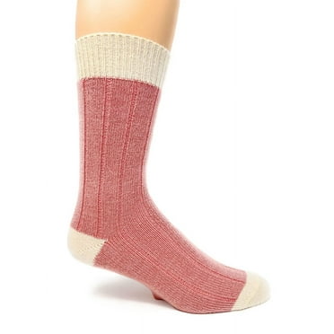 Warrior Alpaca Socks - Alpaca Wool Colorblock Comfort Socks for Women