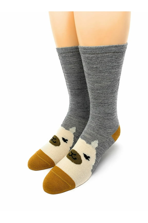 - Happy Family Alpaca Wool Socks - Unisex