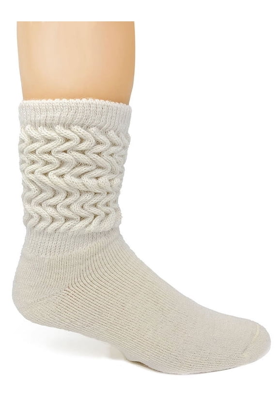 - Slouchy Scrunch Alpaca Socks