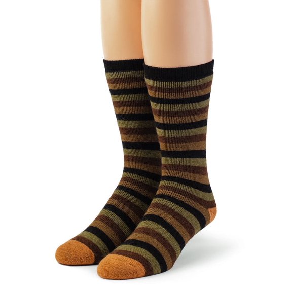 Warrior Alpaca Socks - Terry-Lined Alpaca Wool Outdoor Socks – Warm, Cushioned & Moisture-Wicking Cold Weather Boot Socks for Men & Women