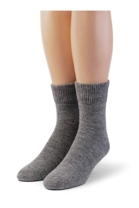 - Terry Lined Outdoor Crew Socks for Men and Women