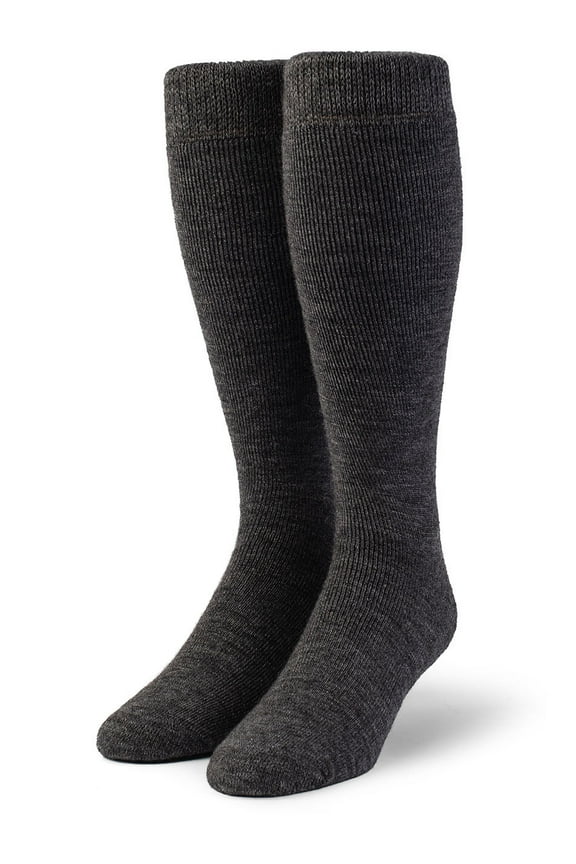 - Terry Lined Outdoor Over-the-Calf Alpaca Socks for Men and Women - Large