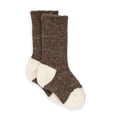 thumbnail image 1 of Warrior Alpaca Socks | Unisex - Baby Alpaca Colorblock Baby Socks in Natural Colors, 1 of 5
