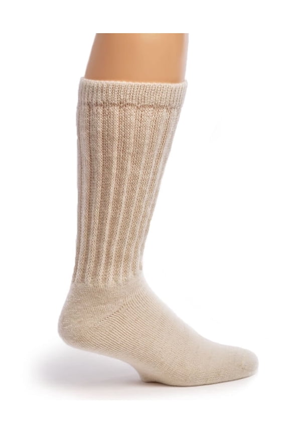 - Wide Calf Alpaca Wool Socks – Terry Lined, Diabetic & Neuropathy-Friendly, Non-Binding, Moisture-Wicking, Soft & Warm Socks for Sensitive Feet