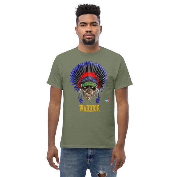 Men's graphic Warrior t-shirt: American