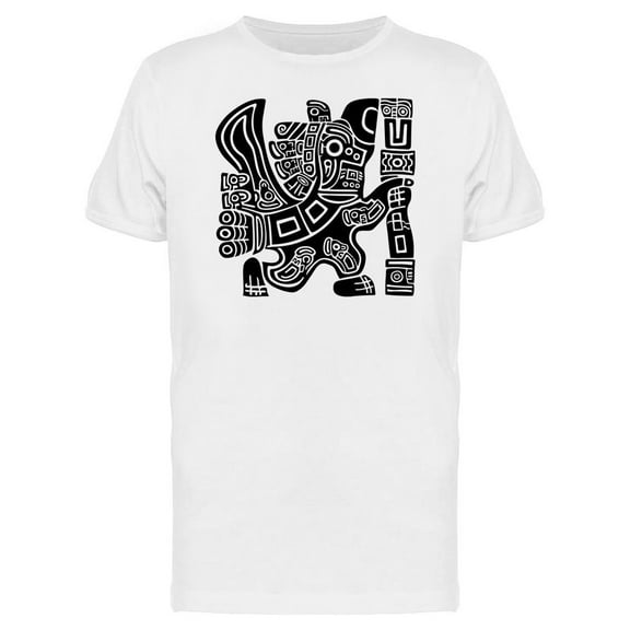 Warrior, Aztec Eagle T-Shirt Men -Image by Shutterstock, Male Medium