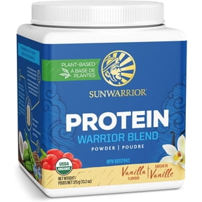 Sunwarrior Warrior Blend Vanilla Vegan Protein Powder 15 Servings