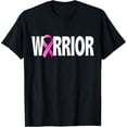 thumbnail image 1 of Warrior Breast Cancer Awareness for Women T-Shirt, 1 of 4
