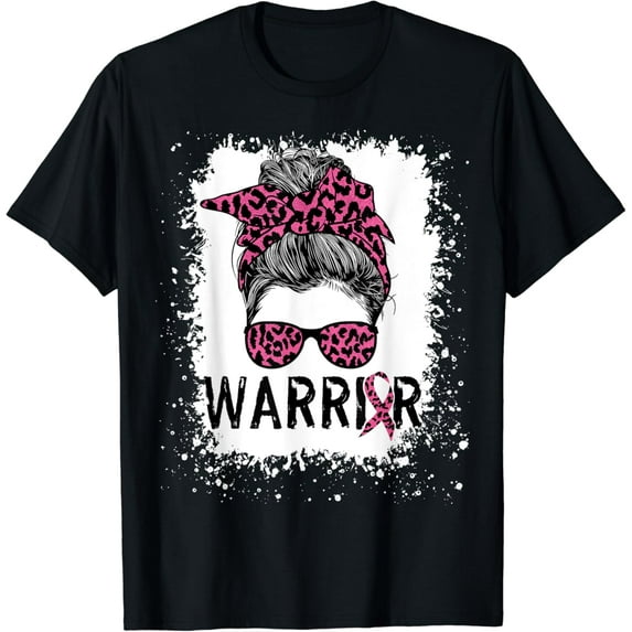 Warrior Breast Cancer Shirts Awareness Support Pink Ribbon T-Shirt mens t shirt,black,women,funny,misfits,men,journey
