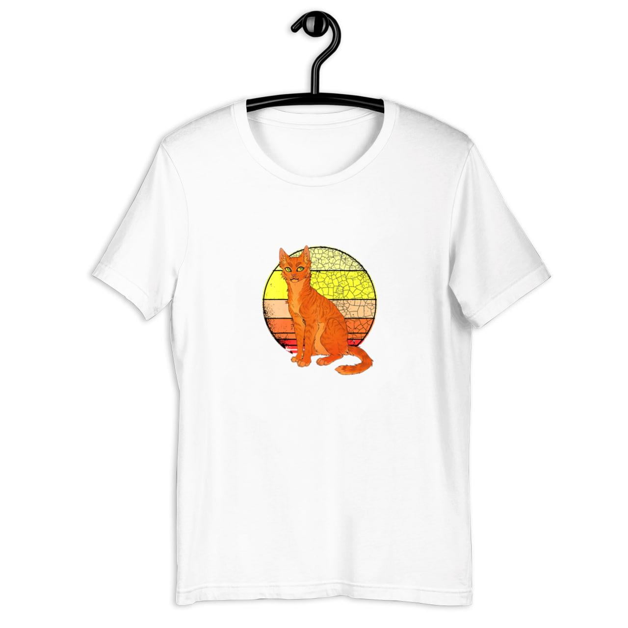 Warrior Cats Lover Firestar Cat Men's TShirt For Warriors Book Series