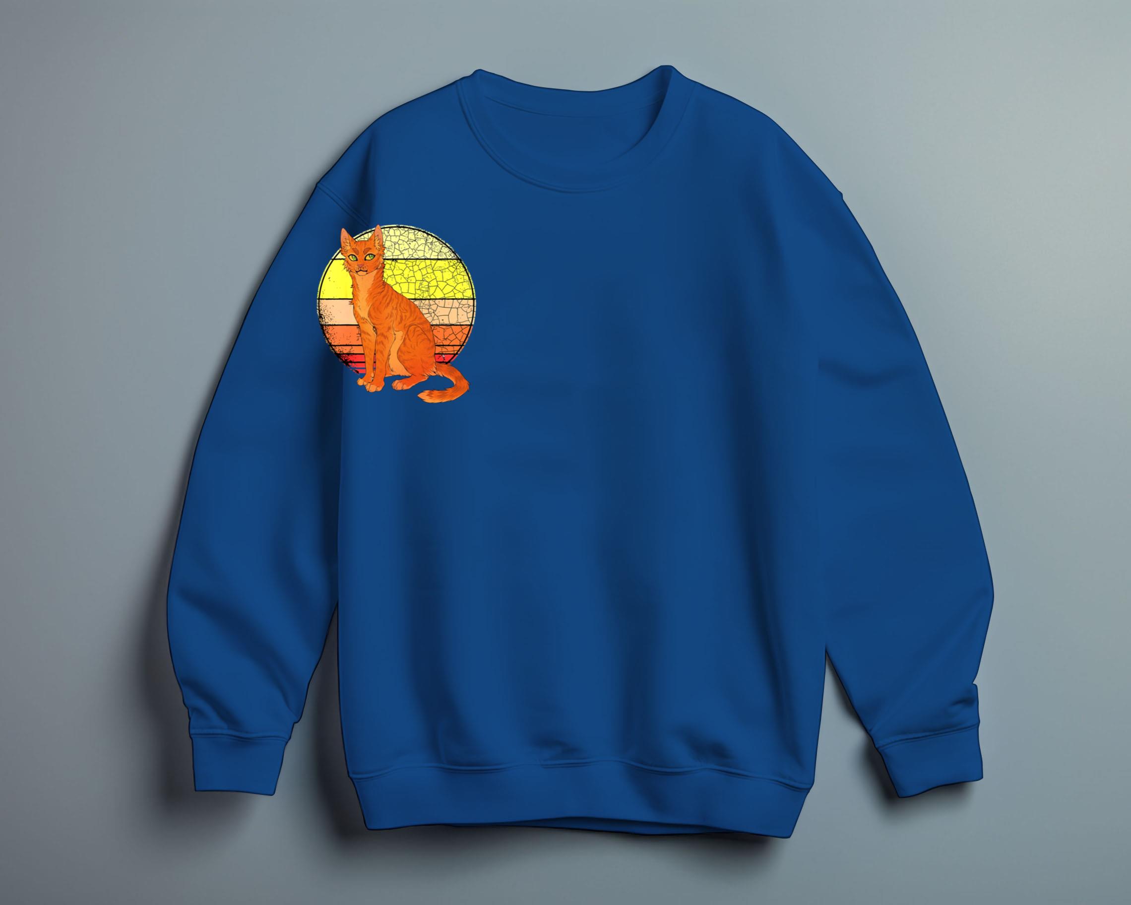 Warrior Cats Lover Firestar Cat Men's TShirt For Warriors Book Series