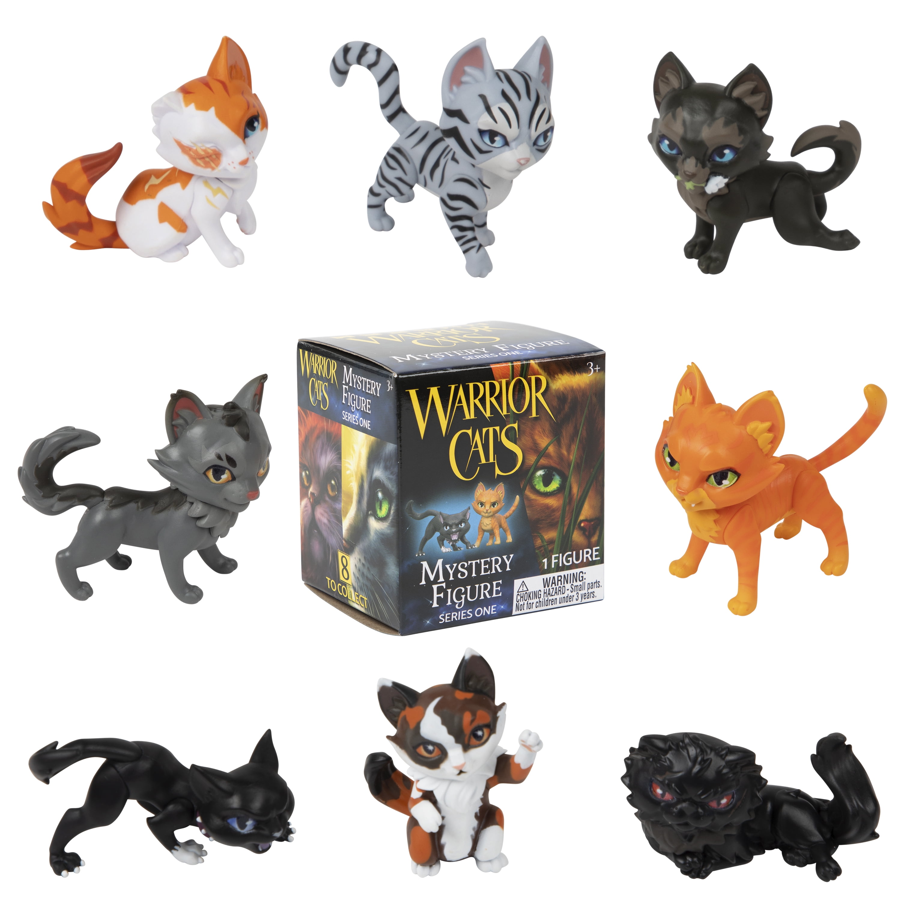 Warrior Cats Mystery Figures – Series 1 ,  Novelty Toys for Ages 3+