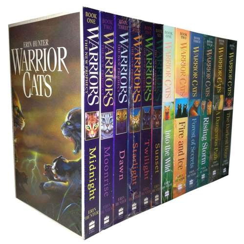 Warrior Cats Volume 1 to 12 Books Collection Set (The Complete First Series  (Wa.