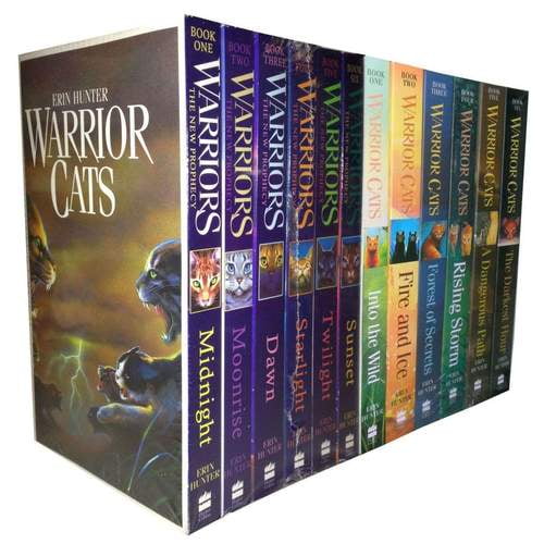 Warrior Cats Volume1 To 12 Books Young Adult Pack Paperback Set By