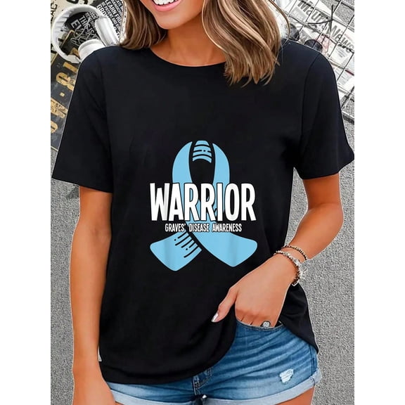 Warrior Graves' Disease Awareness T-Shirt T-Shirt