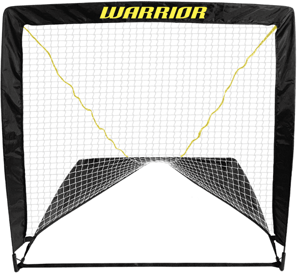 Warrior Lacrosse 4ft Recreational Flex Net - 4 ft W x 4 ft H x 4 ft D - 3lbs - All Ages Fiberglass
