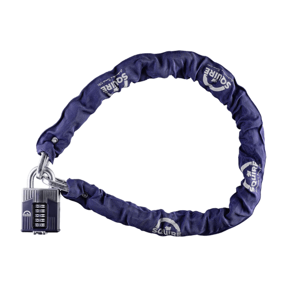 Warrior® Combination Padlock and Chain | 5 Wheel | Warrior Combi Max
