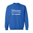 thumbnail image 1 of Warrior Not Worrier Crewneck Sweatshirt, 1 of 3