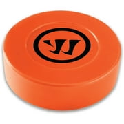Warrior Orange Street Hockey Puck - Plastic - 3" Diameter x 1" Tall - Medium Density for Outdoor