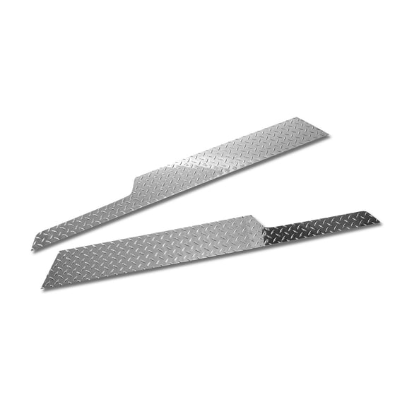 Warrior Products 908 Sideplate; Diamond Plated;