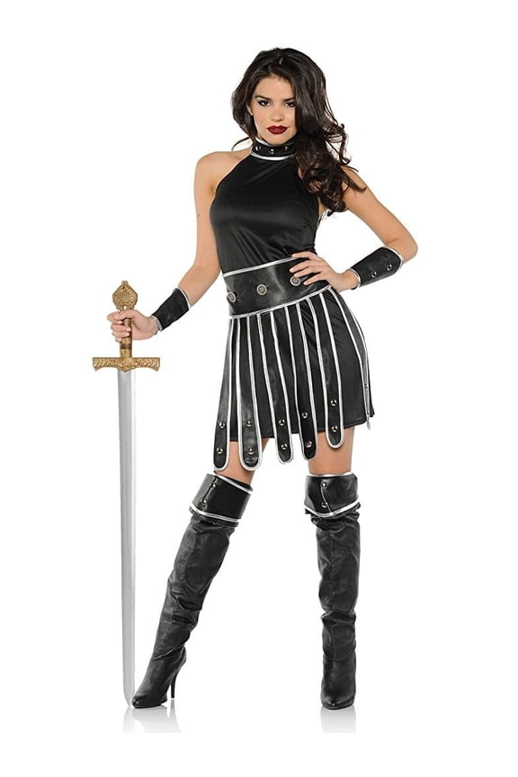 Women's Warrior Queen Colosseum Gladiator Crusader Costume Large 12-14