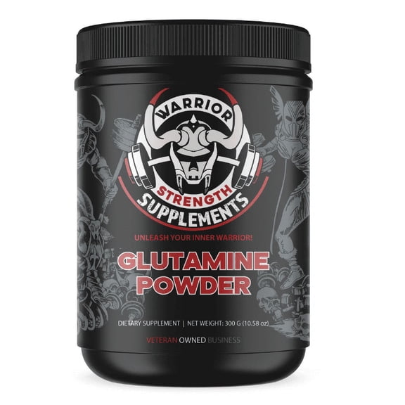 Warrior Strength Supplements | Whey Isolate Chocolate Glutamine Powder 300gm, 10.58 oz
