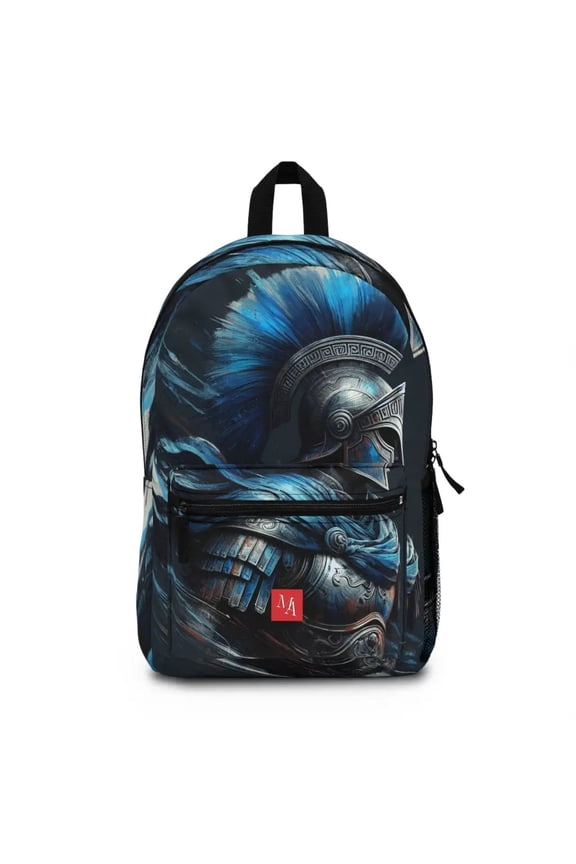 Warrior in Blue Armor - Backpack