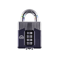 thumbnail image 1 of Warrior&reg; Open Shackle Combination Padlock | Boron Steel | Combi 55, 1 of 7