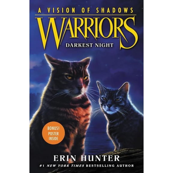 Pre-Owned Warriors: A Vision of Shadows: Darkest Night (Hardcover)