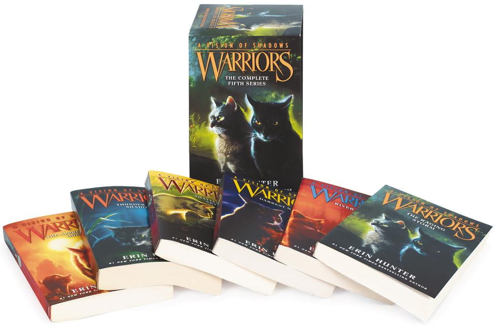 Warrior Cats Series 2 Erin Hunter 6 Books Collection Set Pack The