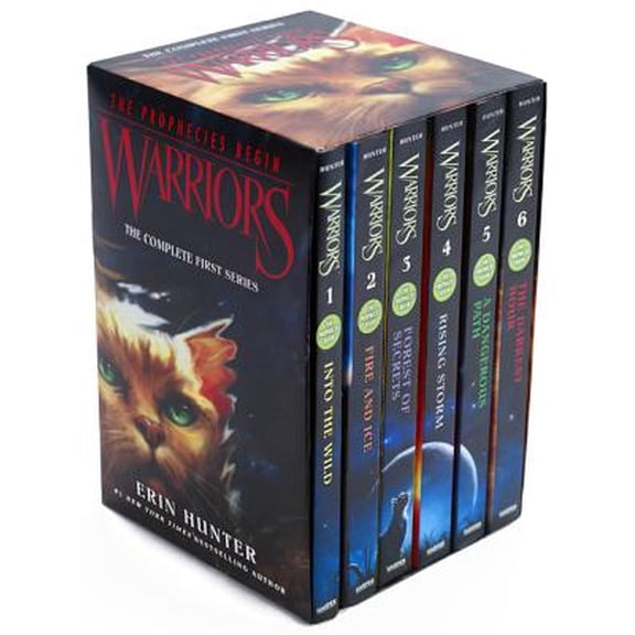 Pre-Owned Warriors Box Set: Volumes 1 to 6: The Complete First Series by Erin Hunter (Paperback)