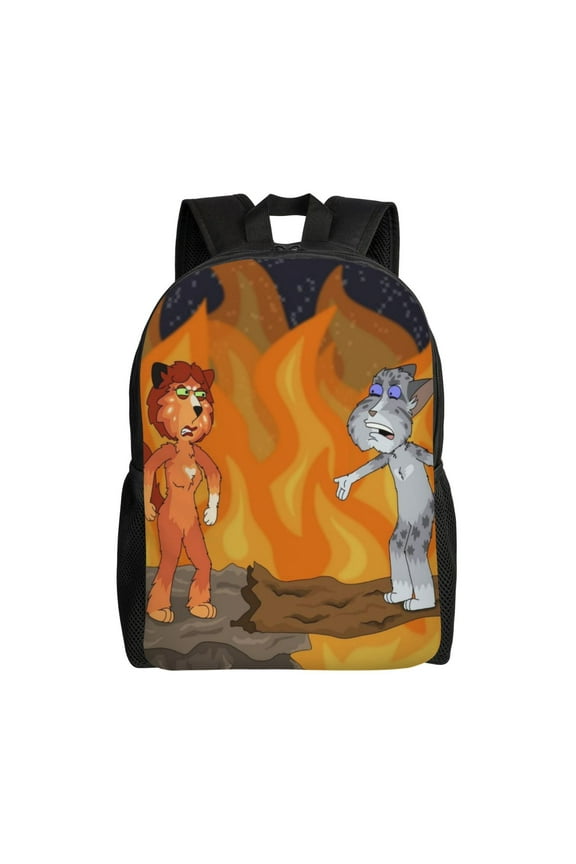 Cat Backpack Lightweight Daypack Large Capacity Travel Work College Back Pack Novelty Book Bag Laptop Bag