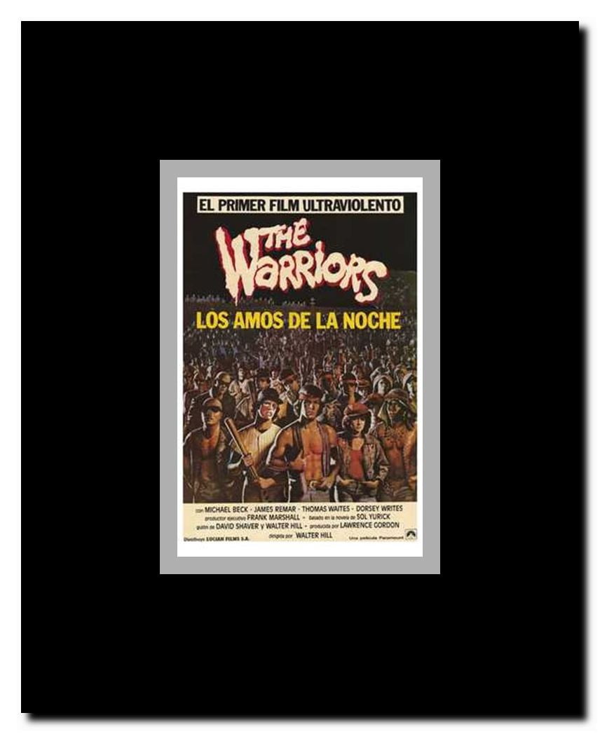 Warriors Framed Movie Poster