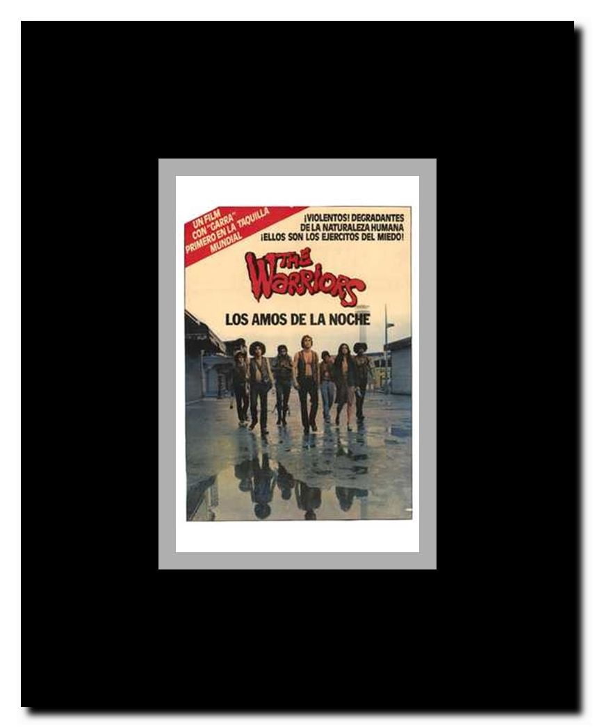 Warriors Framed Movie Poster