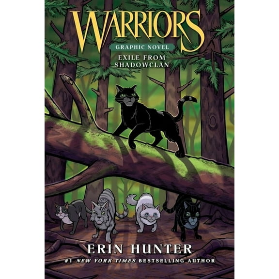 Warriors Warriors: Exile from Shadowclan (Full-Color Adventure), (Hardcover)
