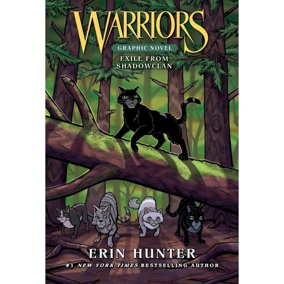 Warriors Warriors: Exile from Shadowclan (Full-Color Adventure), (Hardcover)