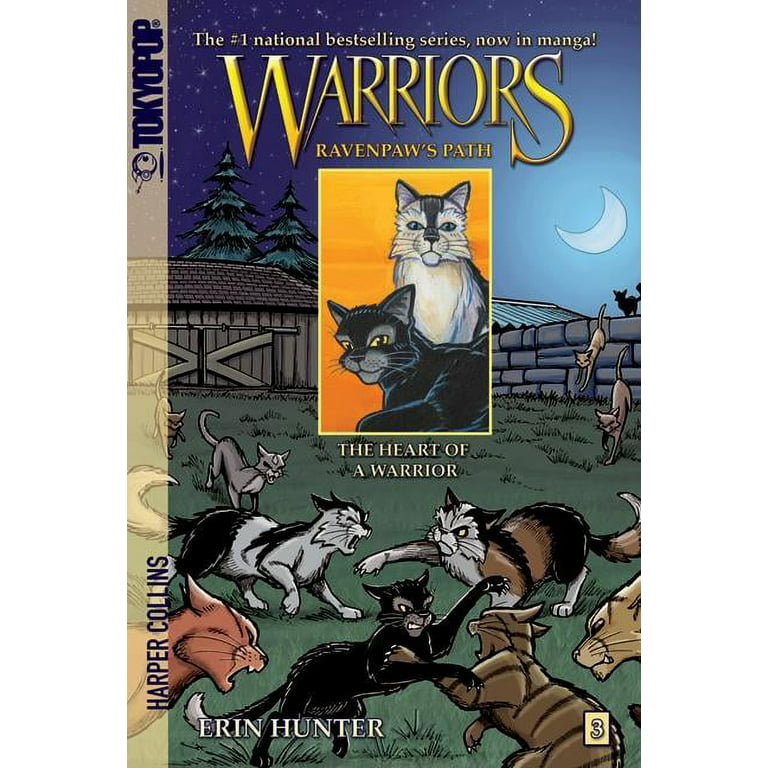 Warriors Manga: Ravenpaw's Path #3: The Heart of a Warrior: 03 : Hunter,  Erin, Barry, James L.: : Books