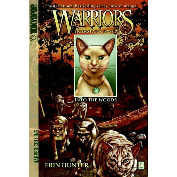 Warriors Warriors: Tigerstar and Sasha #1: Into the Woods, (Paperback)