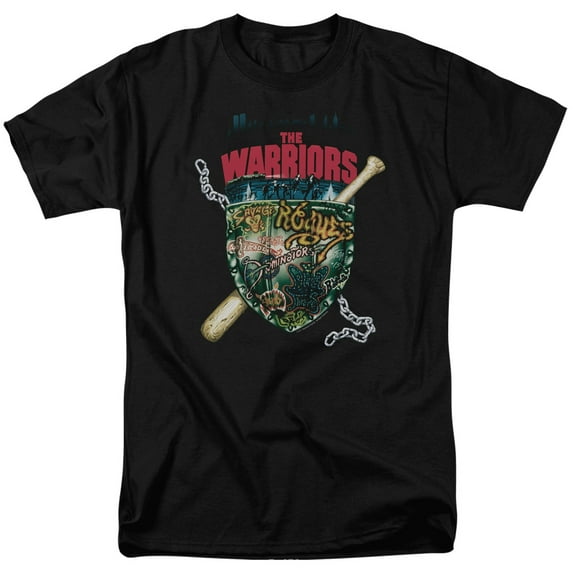 Warriors - Movie Men's Shield T-shirt XX-Large Black