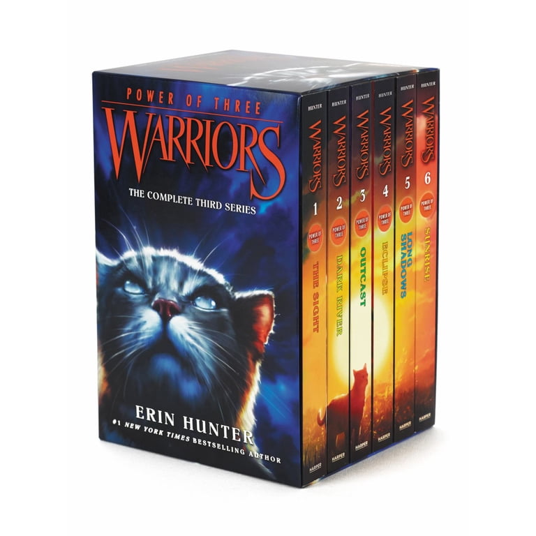 Warriorsシリーズ 18冊セット洋書 Warriors: Power of Three Book Series Box Set, Cats Wild Adventure