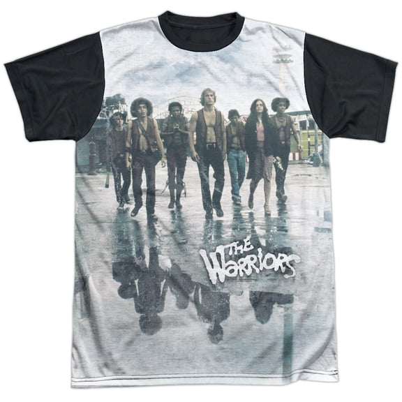 Warriors - Strolling - Short Sleeve Black Back Shirt - Large