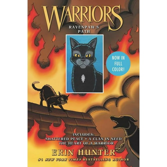 Warriors Warriors: Ravenpaw's Path: 3 Full-Color Warriors Manga Books in 1: Shattered Peace, a Clan in Need, the Heart of a Warri, (Paperback)